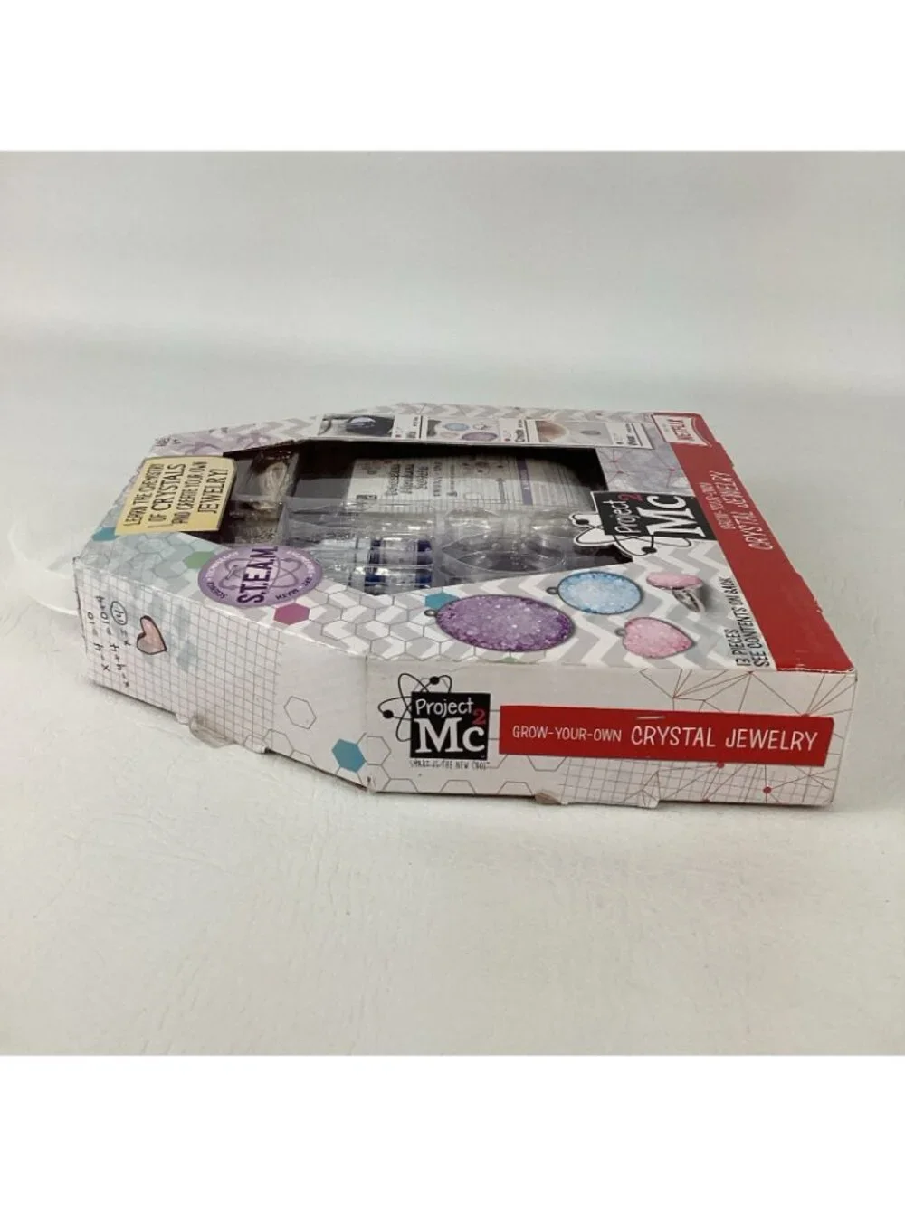 Project MC2 Grow Your Own Crystal Jewelry Kit STEAM Craft Set 2018 MGA New